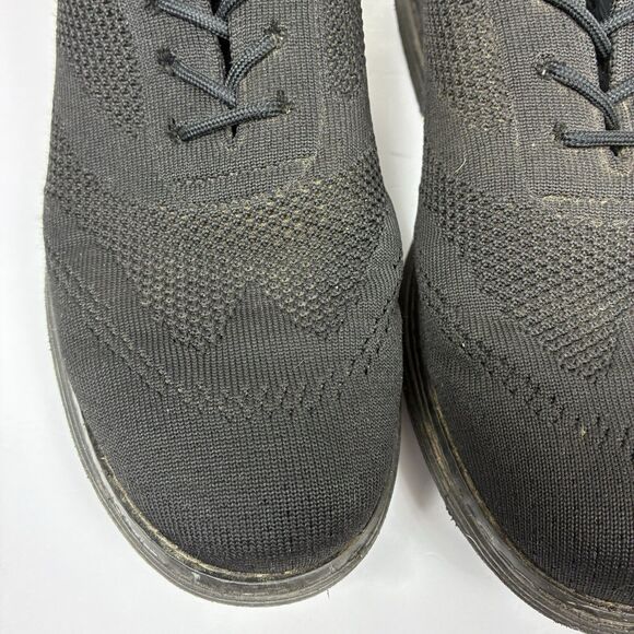 Bruno Marc Men's Non Slip Shoes Sz 10 Breeze Mesh Black Lace Up Comfortable Work - Picture 4 of 10